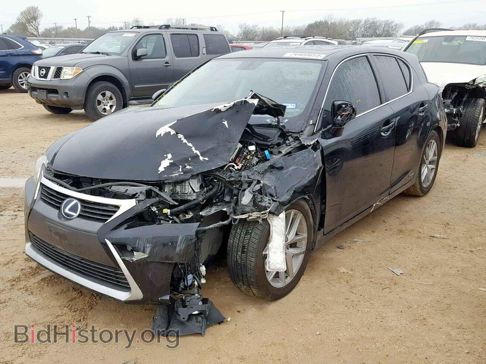 2014 LEXUS CT 200 - VIN: JTHKD5BH3E2205917 - Фото 2