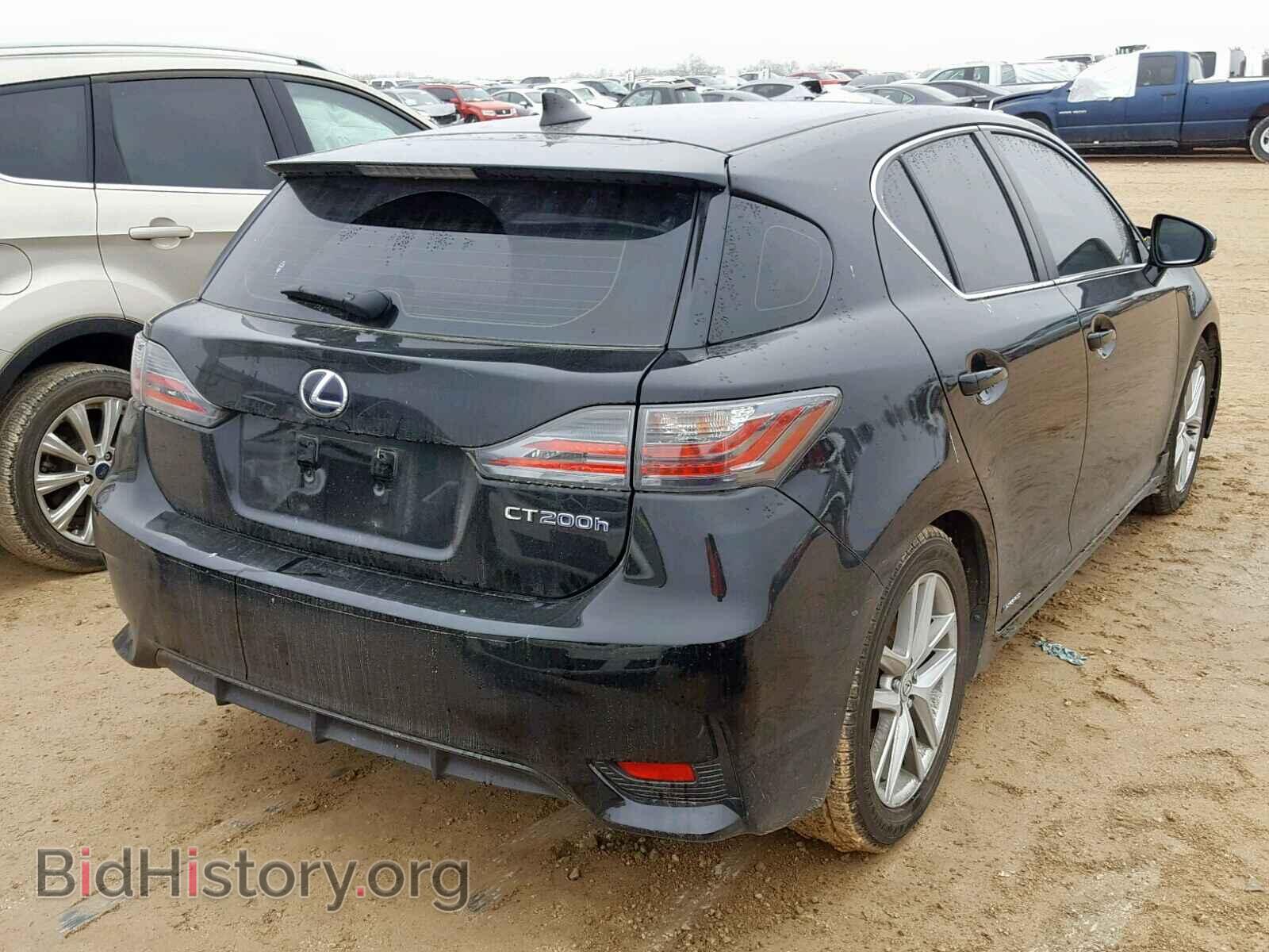 2014 LEXUS CT 200 - VIN: JTHKD5BH3E2205917 - Фото 4