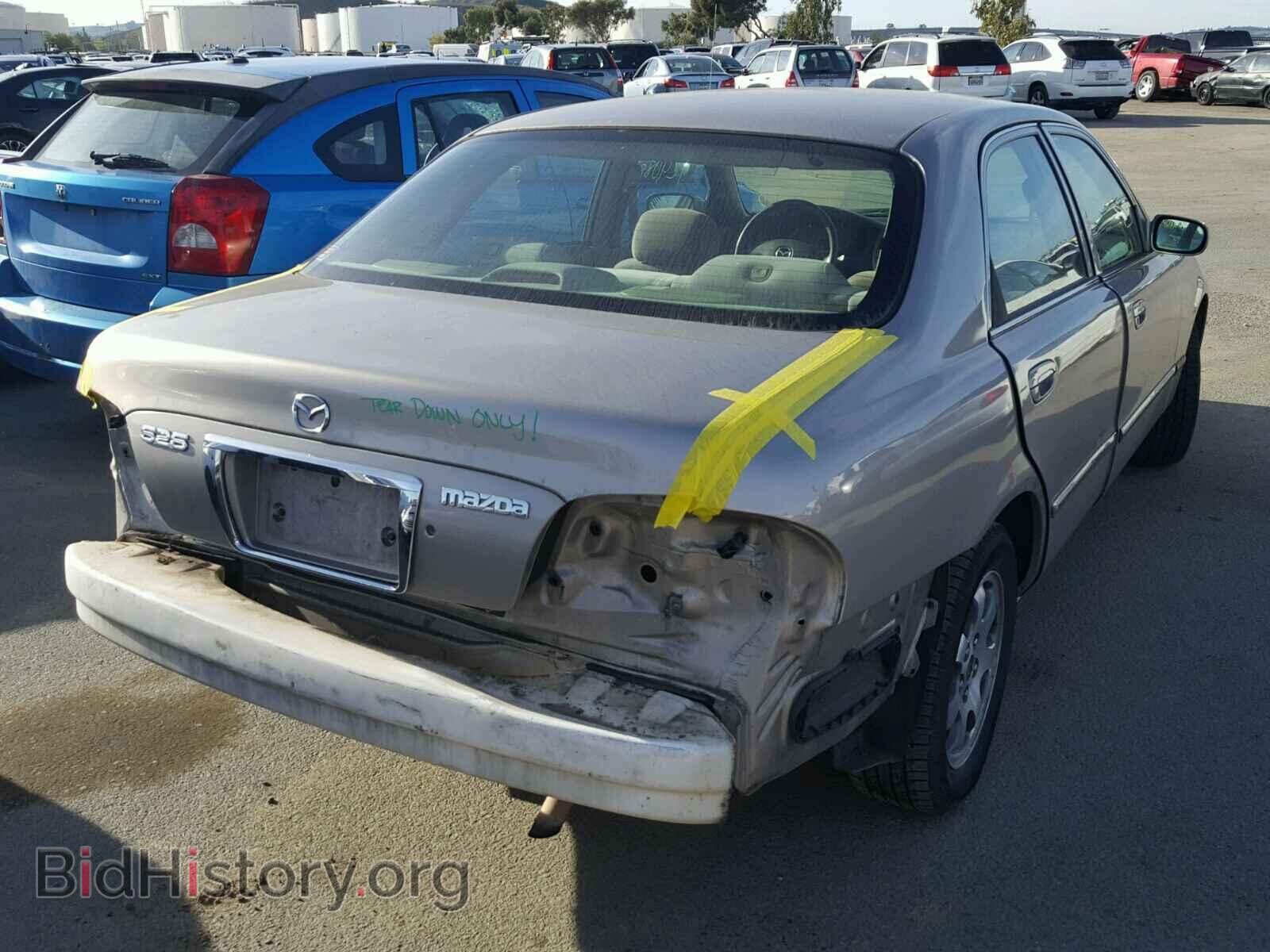 2002 MAZDA 626 - VIN: 1YVGF22C225277667 - Фото 4