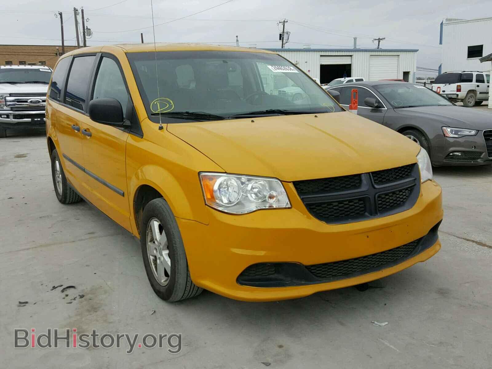 Photo 2C4JDGAG4CR279749 - DODGE RAM VAN 2012