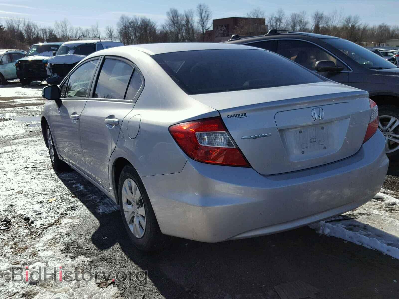 2012 HONDA CIVIC - VIN: 2HGFB2E54CH507120 - Фото 3