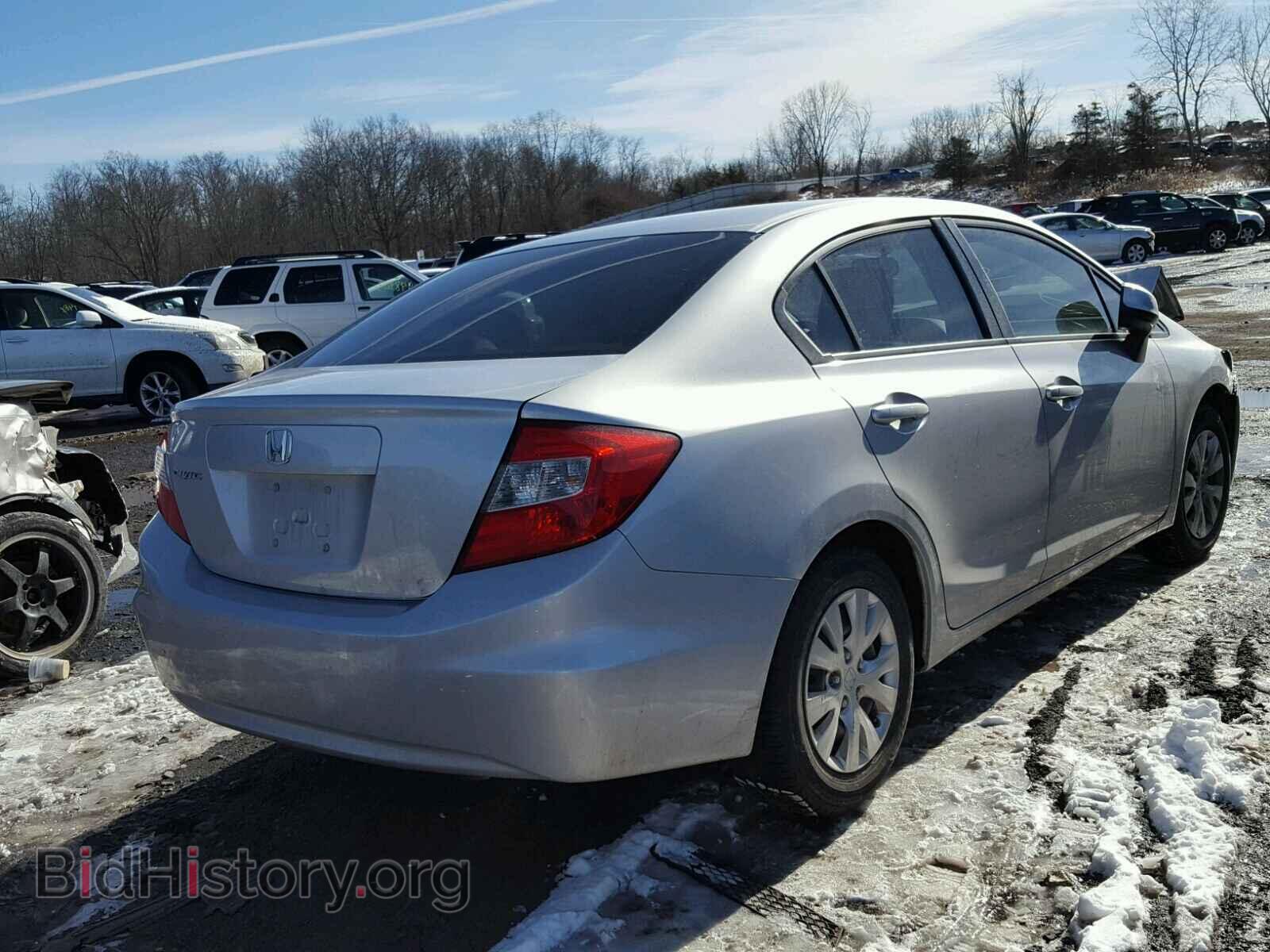 2012 HONDA CIVIC - VIN: 2HGFB2E54CH507120 - Фото 4