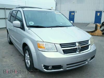 2010 Dodge CARAVAN Grand Cara, серебристый — VIN 2D4RN5D14AR314401, Copart