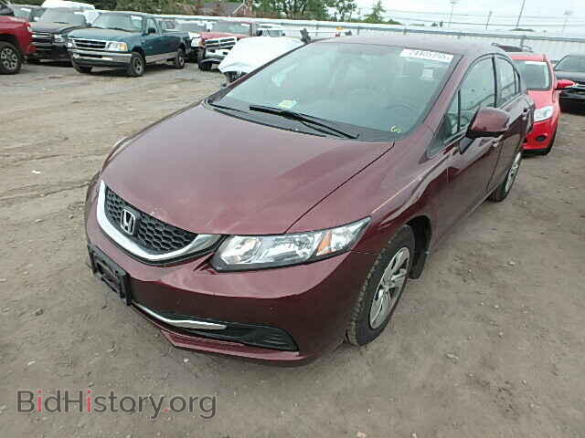 2013 HONDA CIVIC - VIN: 2HGFB2F59DH557740 - Фото 2