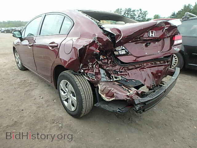 2013 HONDA CIVIC - VIN: 2HGFB2F59DH557740 - Фото 3
