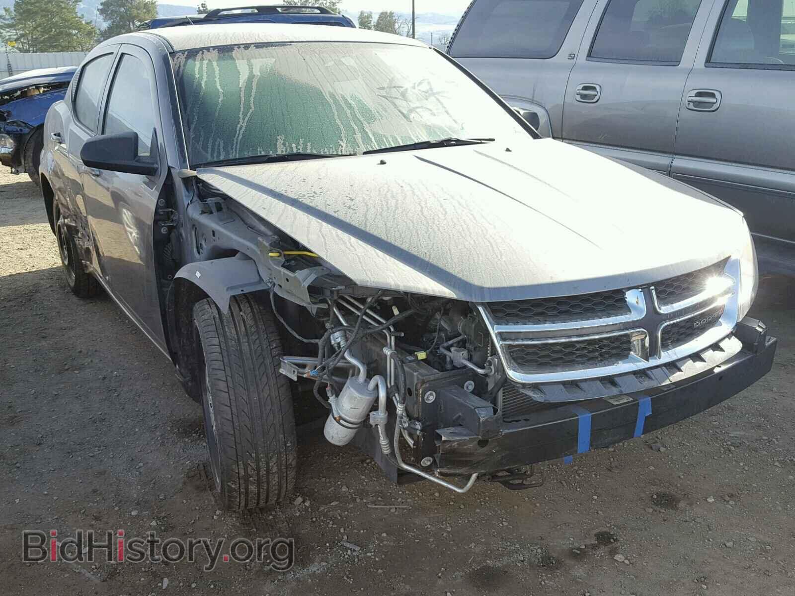 Фотография 1C3CDZAB1DN563738 - DODGE AVENGER 2013