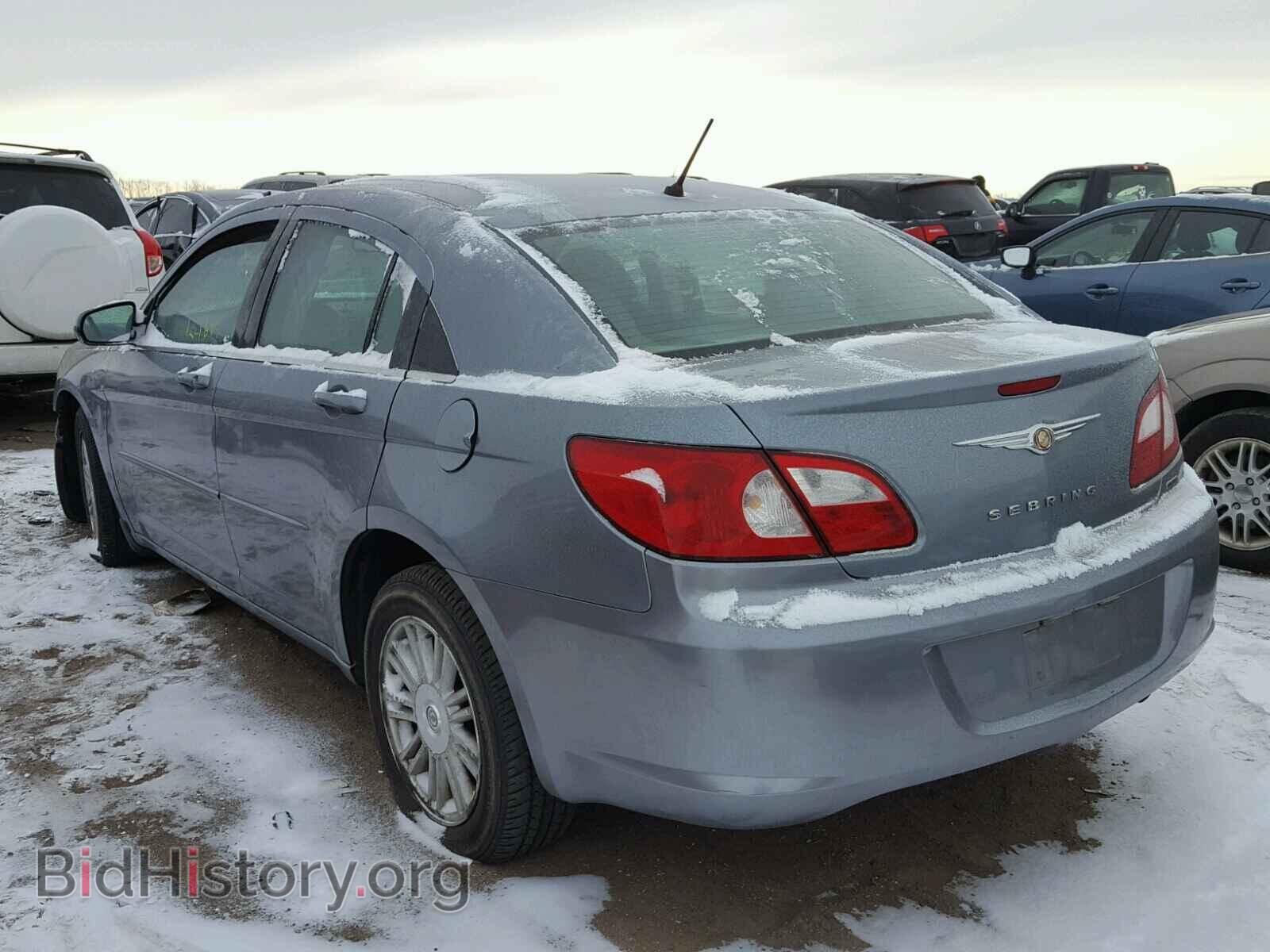 2007 CHRYSLER SEBRING - VIN: 1C3LC56K67N566627 - Фото 3