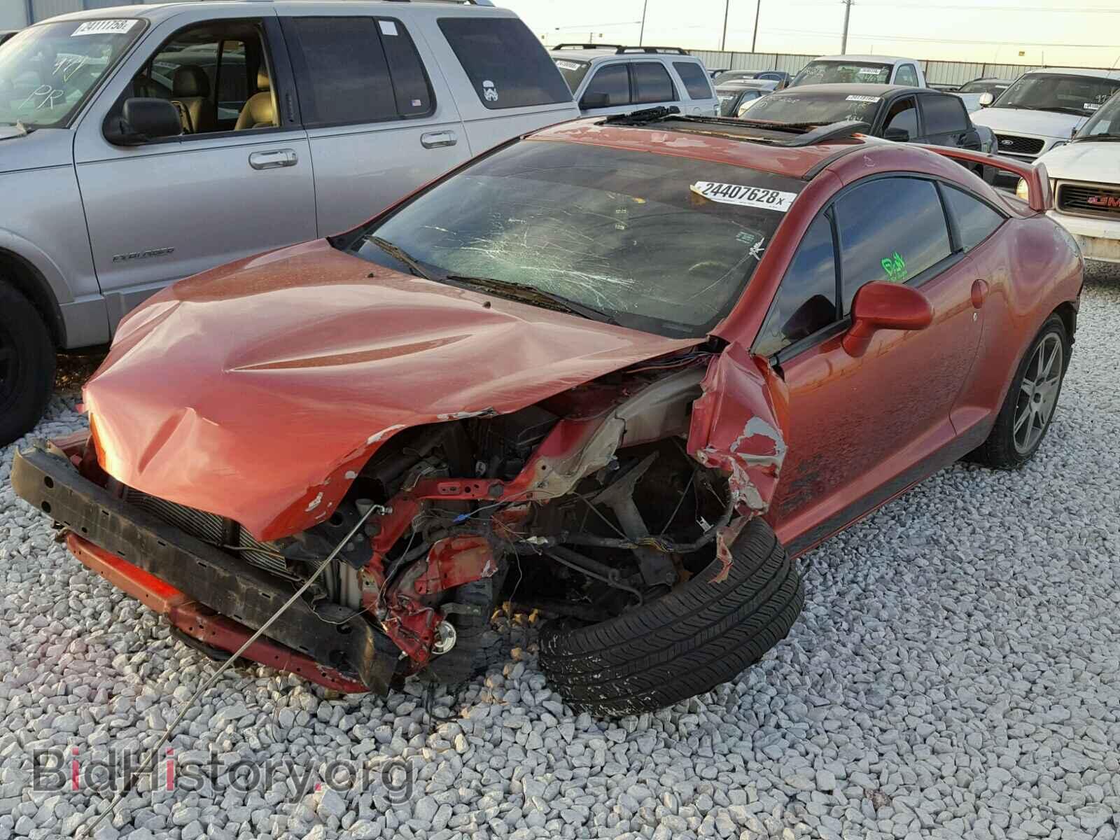 2008 MITSUBISHI ECLIPSE - VIN: 4A3AK64F68E033158 - Фото 2