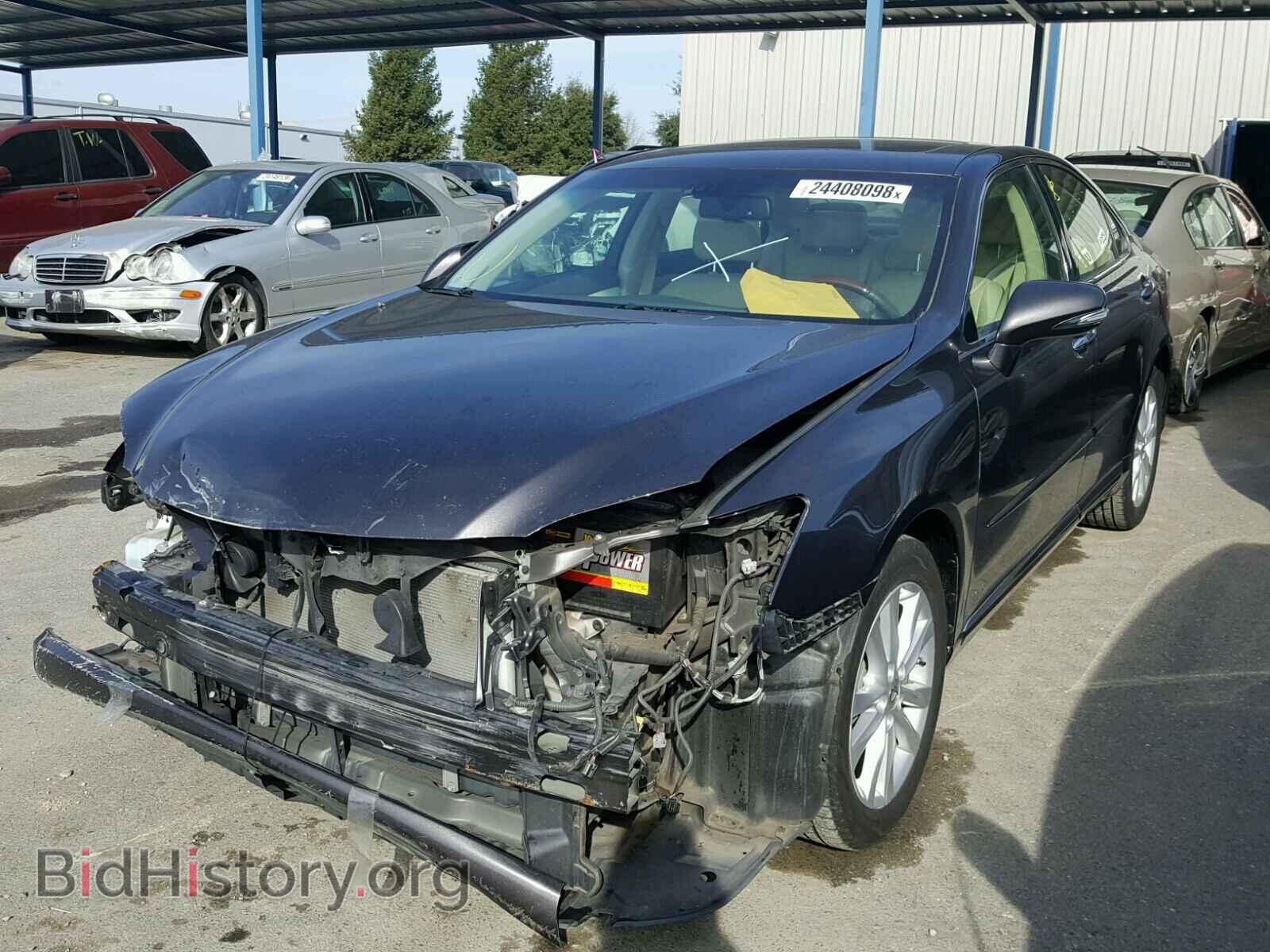 2012 LEXUS ES350 - VIN: JTHBK1EG2C2477308 - Фото 2