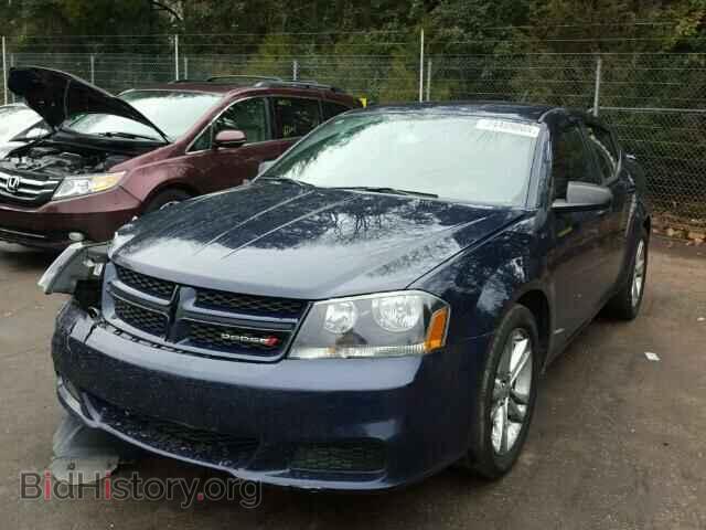2014 DODGE AVENGER - VIN: 1C3CDZAB3EN184287 - Фото 2