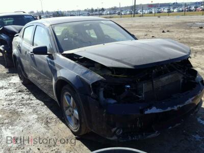 2011 Dodge AVENGER Avenger LU, black — VIN 1B3BD2FB5BN534359, Copart
