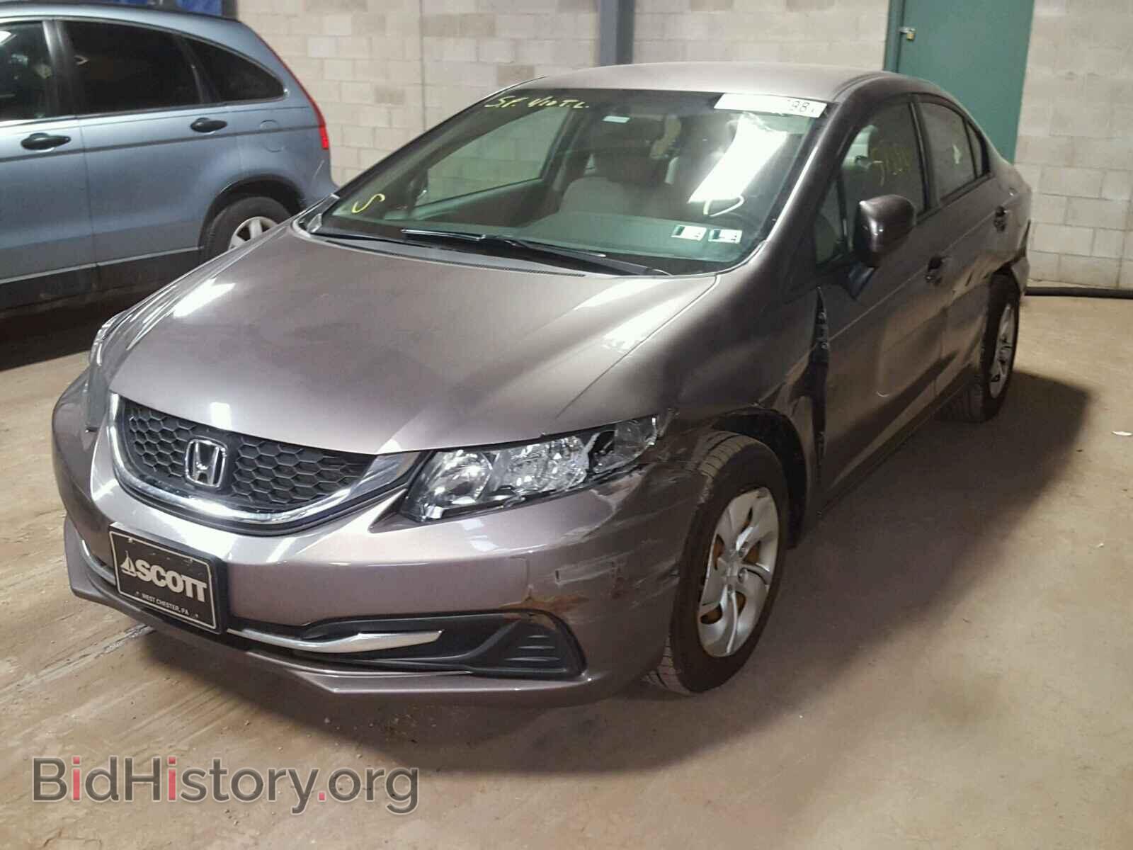 2014 HONDA CIVIC - VIN: 19XFB2F54EE255896 - Фото 2
