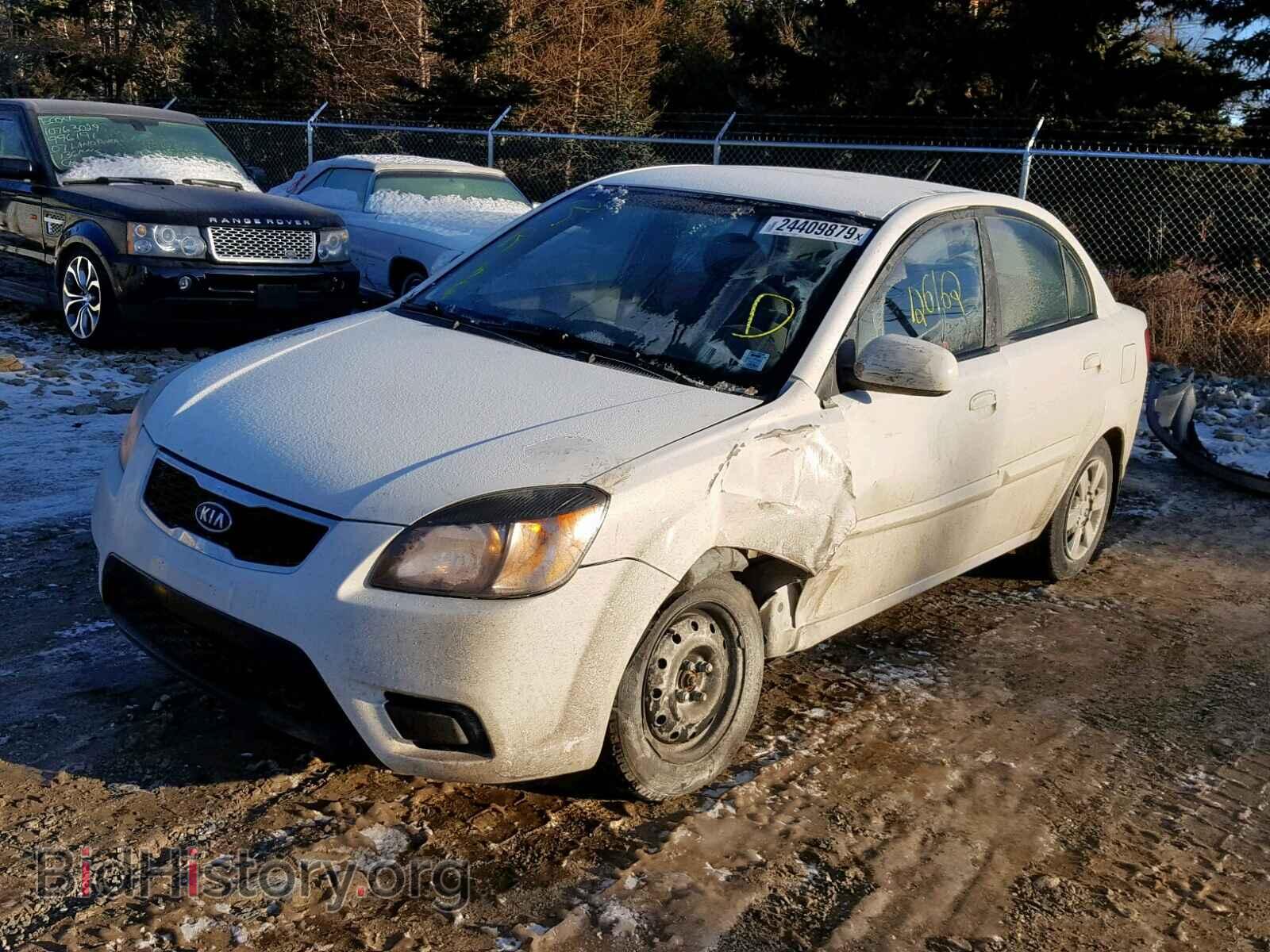 2011 KIA RIO BASE - VIN: KNADH4B39B6745397 - Фото 2