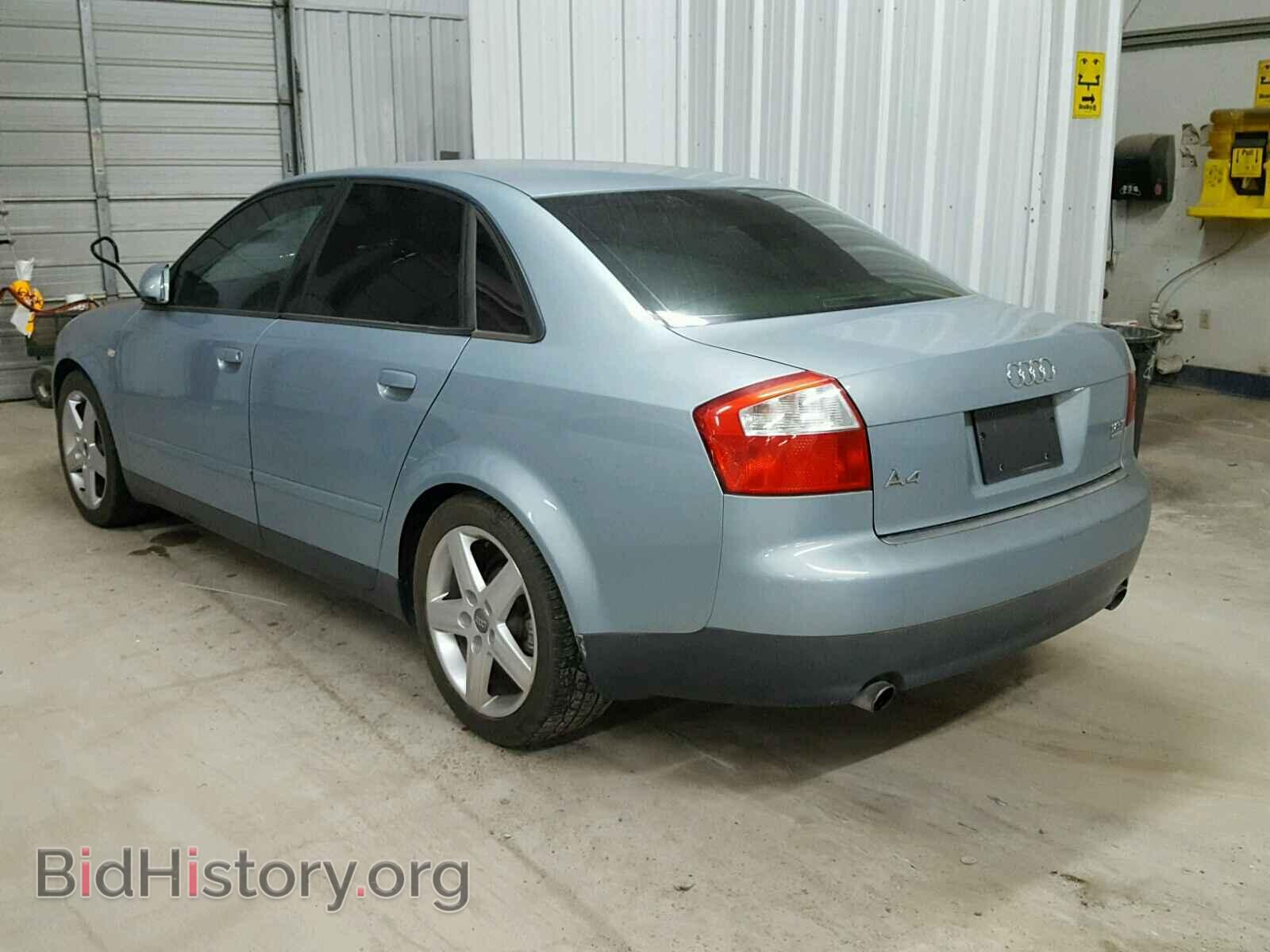 2002 AUDI A4 - VIN: WAULC68E42A207220 - Фото 3