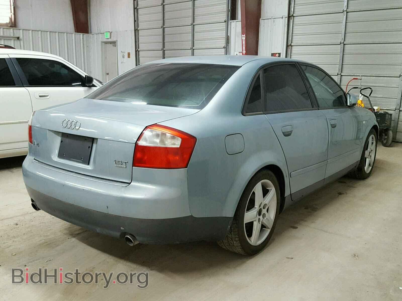 2002 AUDI A4 - VIN: WAULC68E42A207220 - Фото 4