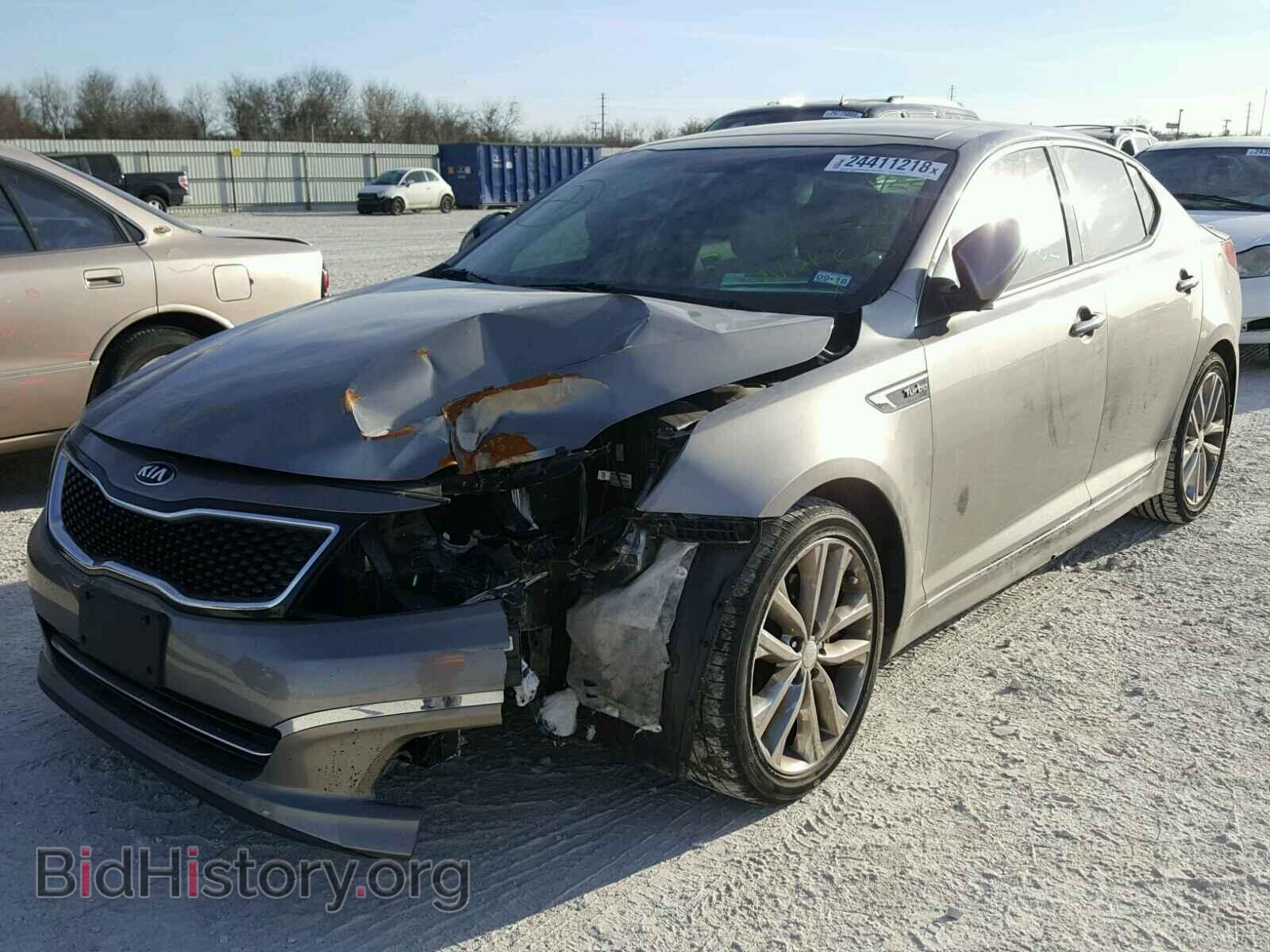 2015 KIA OPTIMA - VIN: 5XXGR4A64FG455441 - Фото 2