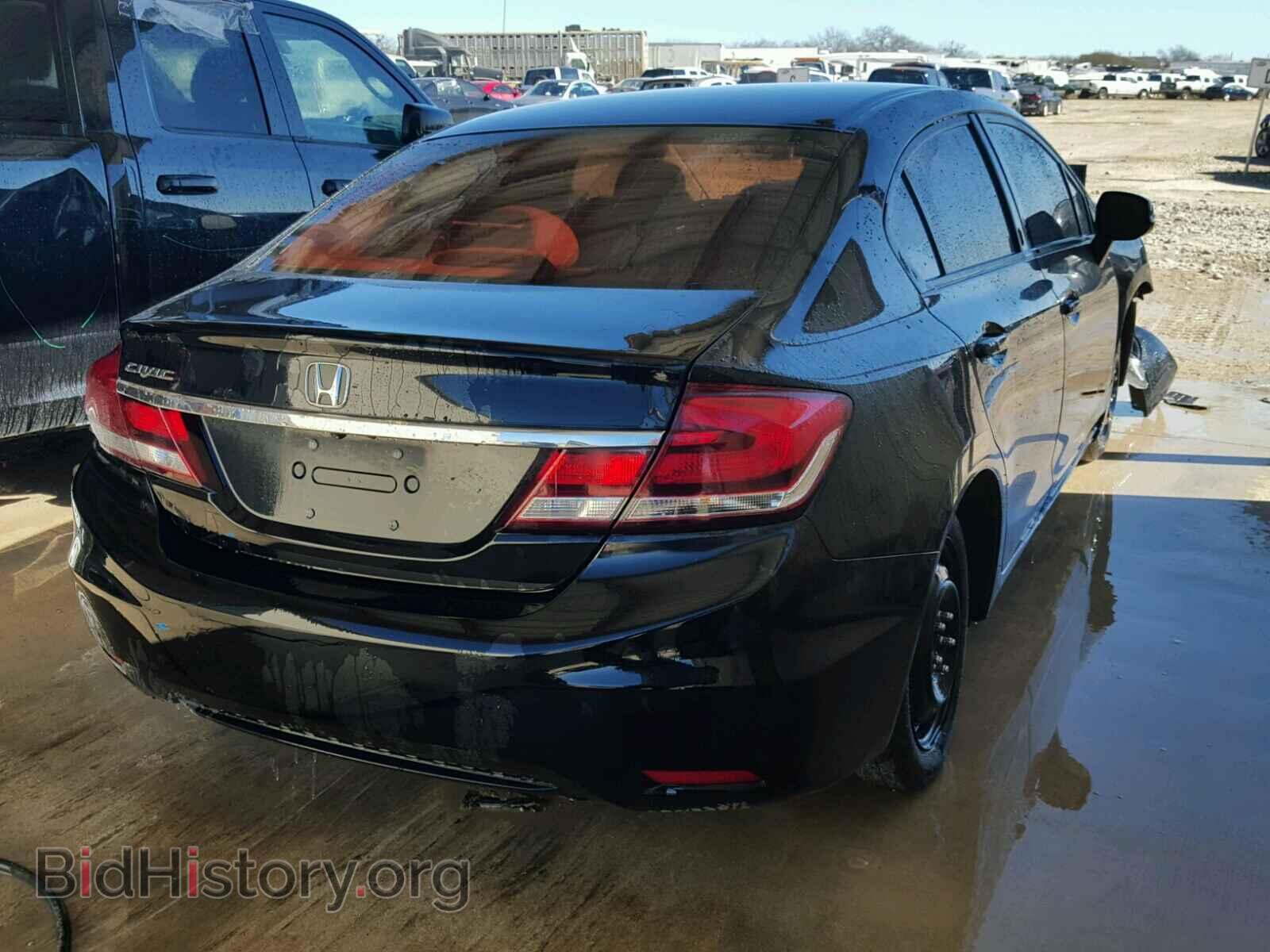 2013 HONDA CIVIC - VIN: 2HGFB2F57DH302245 - Фото 4