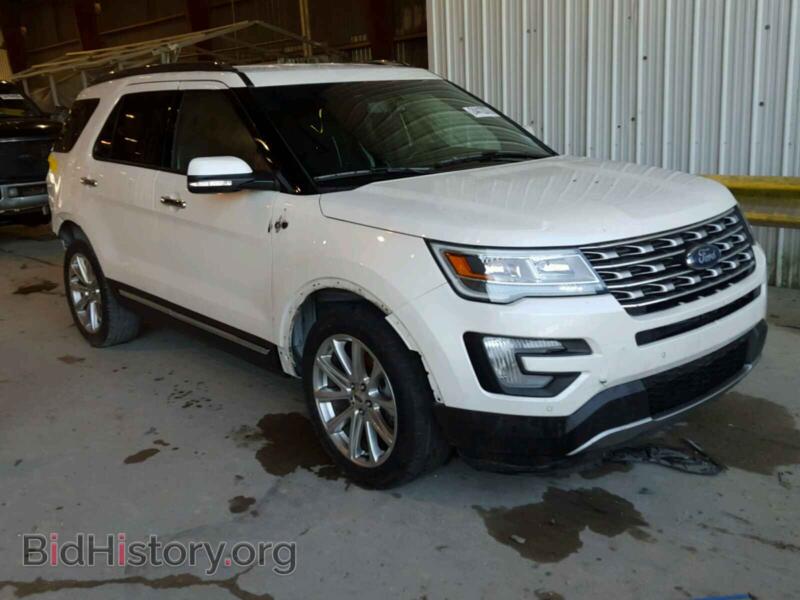 2016 Ford EXPLORER Explorer L (VIN 1FM5K7FH0GGB75318) — фото 1 из 10, Copart, повреждение: задняя часть