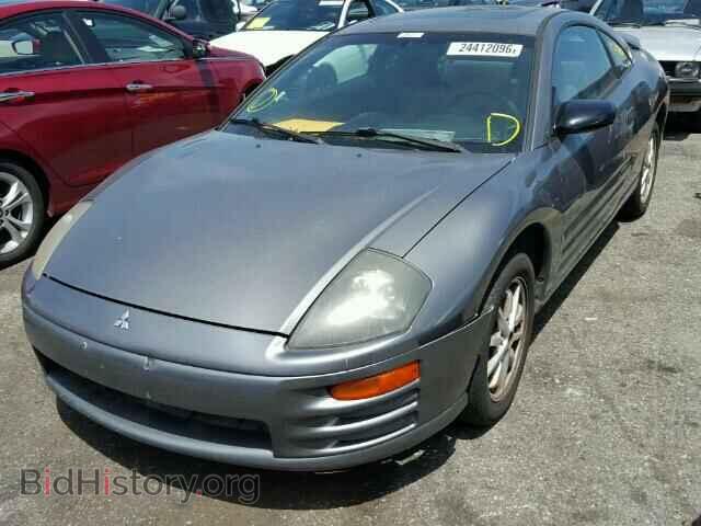 2002 MITSUBISHI ECLIPSE - VIN: 4A3AC44G02E040463 - Фото 2