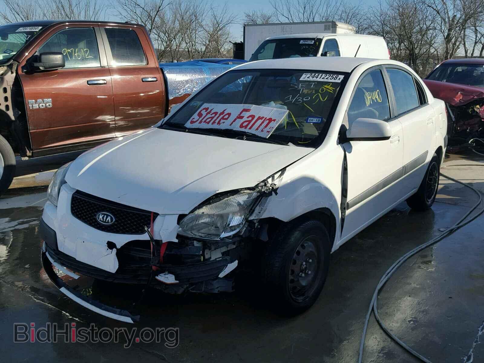 2009 KIA RIO BASE - VIN: KNADE223596481750 - Фото 2