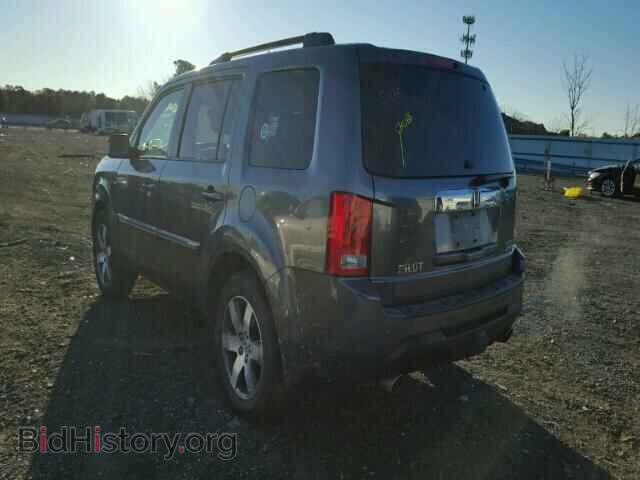 2013 HONDA PILOT - VIN: 5FNYF4H99DB057123 - Фото 3