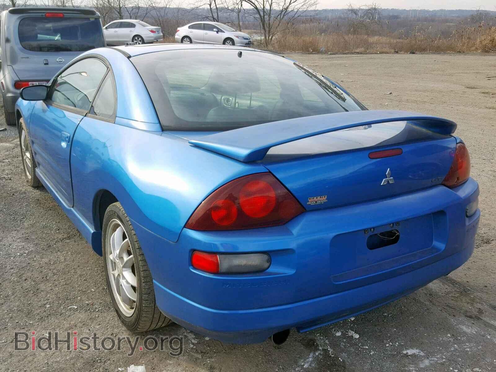 2002 MITSUBISHI ECLIPSE - VIN: 4A3AC54H62E084322 - Фото 3