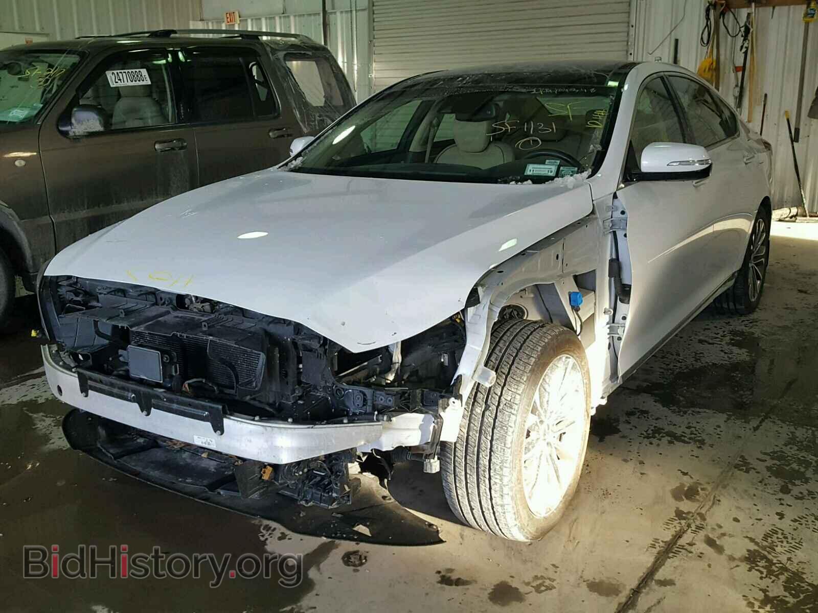 2016 HYUNDAI GENESIS - VIN: KMHGN4JEXGU108416 - Фото 2