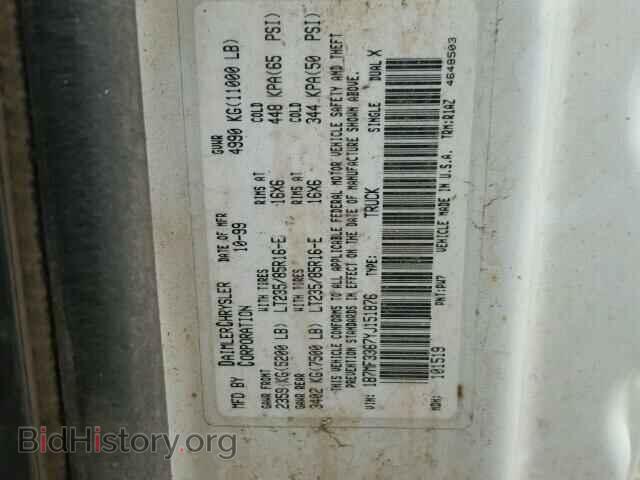 2000 DODGE RAM 3500 - VIN: 1B7MF3367YJ151876 - Photo 10