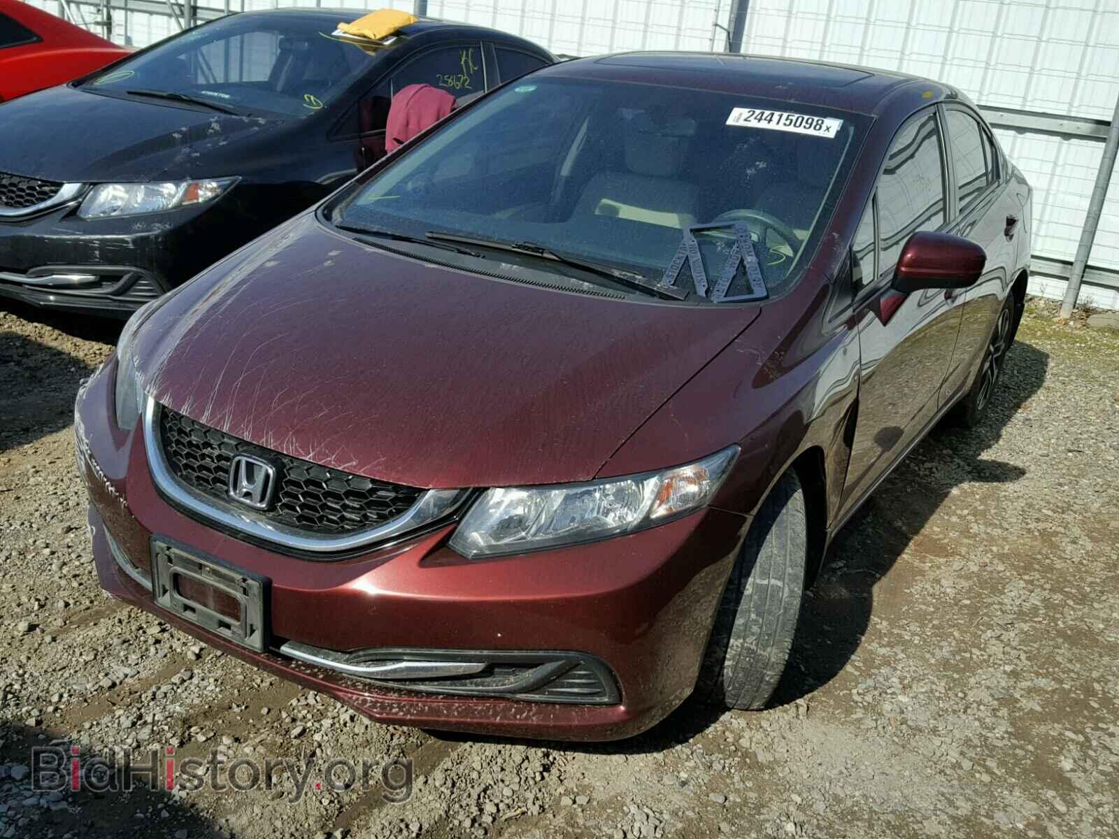 2014 HONDA CIVIC - VIN: 19XFB2F88EE249237 - Фото 2