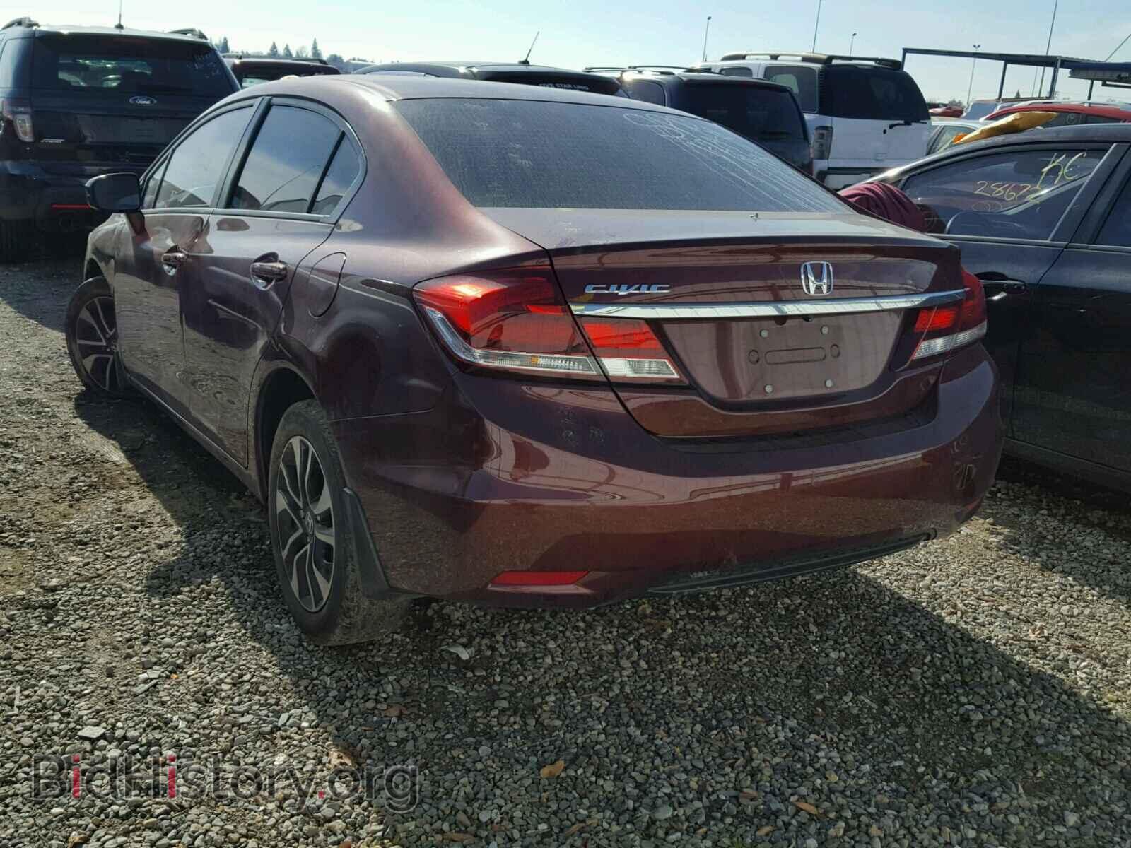 2014 HONDA CIVIC - VIN: 19XFB2F88EE249237 - Фото 3