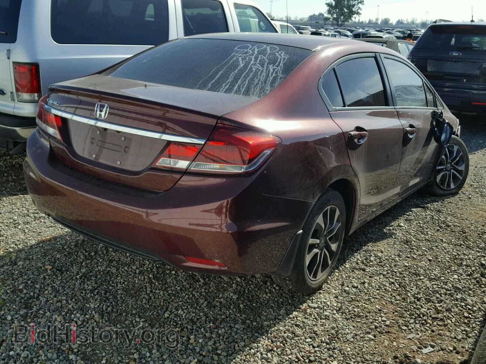 2014 HONDA CIVIC - VIN: 19XFB2F88EE249237 - Фото 4