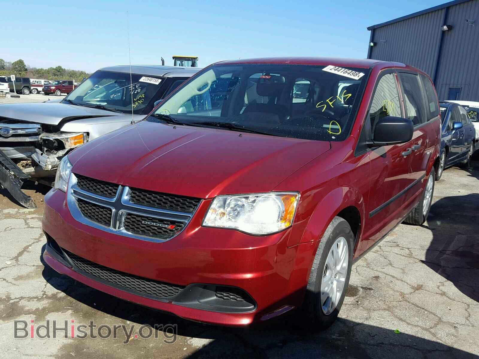 2015 DODGE CARAVAN - VIN: 2C4RDGBG2FR558218 - Фото 2