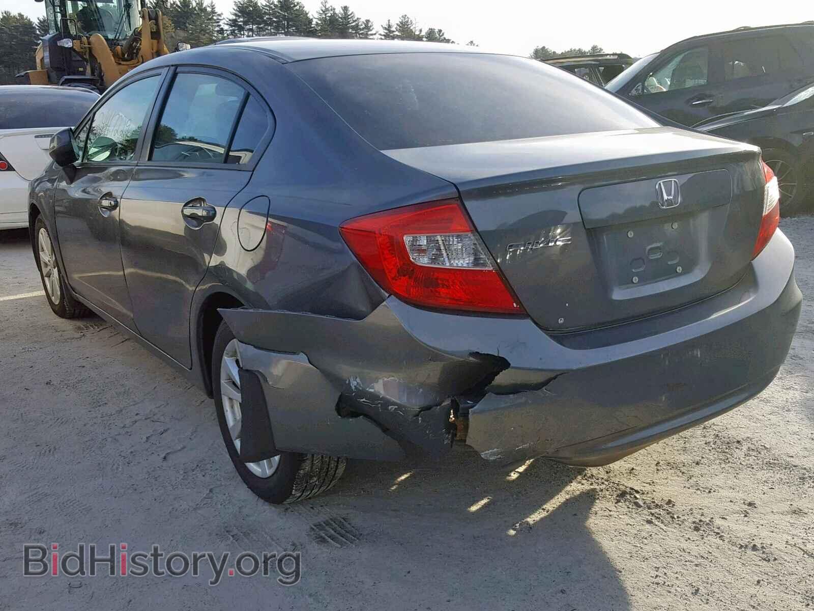 2012 HONDA CIVIC - VIN: 19XFB2F80CE046808 - Фото 3