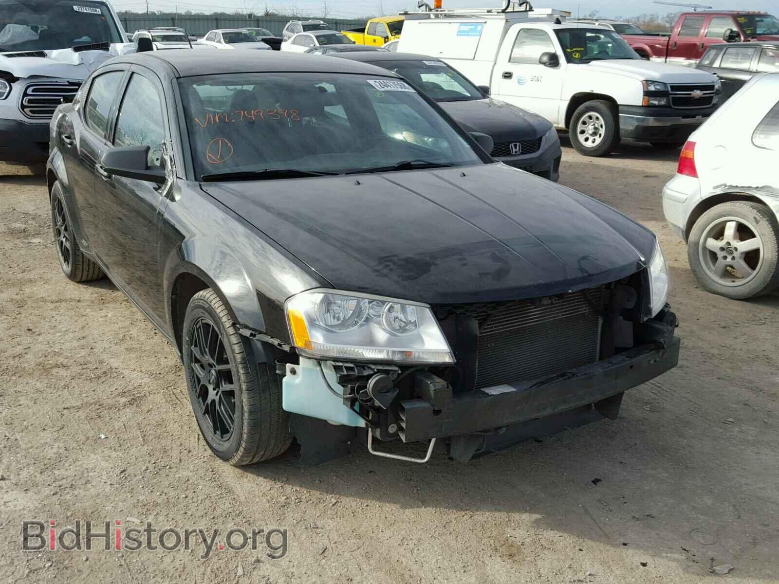 Фотография 1C3CDZAG8DN749398 - DODGE AVENGER 2013