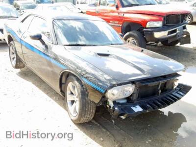 2013 Dodge CHALLENGER, black — VIN 2C3CDYBT2DH535327, Copart