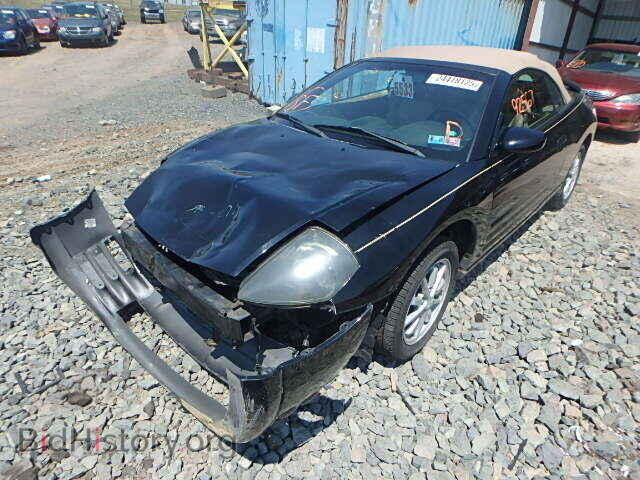 2002 MITSUBISHI ECLIPSE - VIN: 4A3AE45G32E086944 - Фото 2