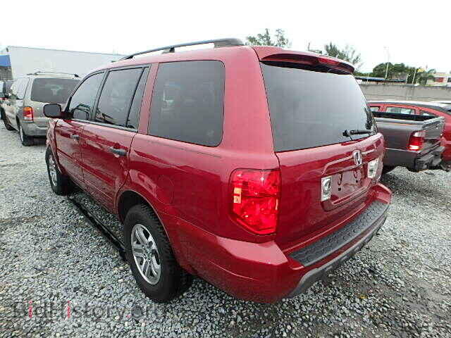 2005 HONDA PILOT - VIN: 5FNYF18525B003594 - Photo 3
