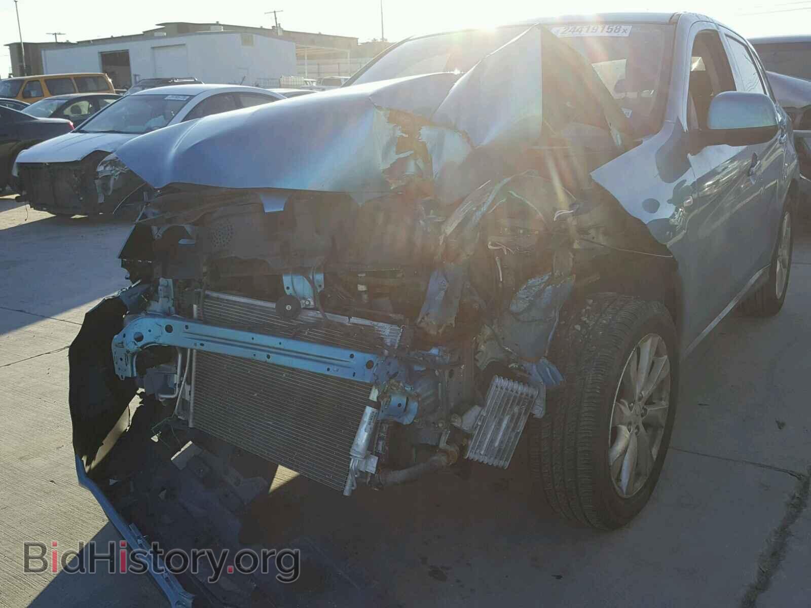 2014 MITSUBISHI OUTLANDER - VIN: 4A4AP3AU6EE005337 - Фото 2