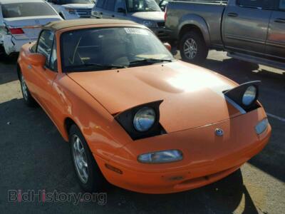 1994 Mazda MIATA MX-5 Miata, orange — VIN JM1NA3535R0506685, Copart