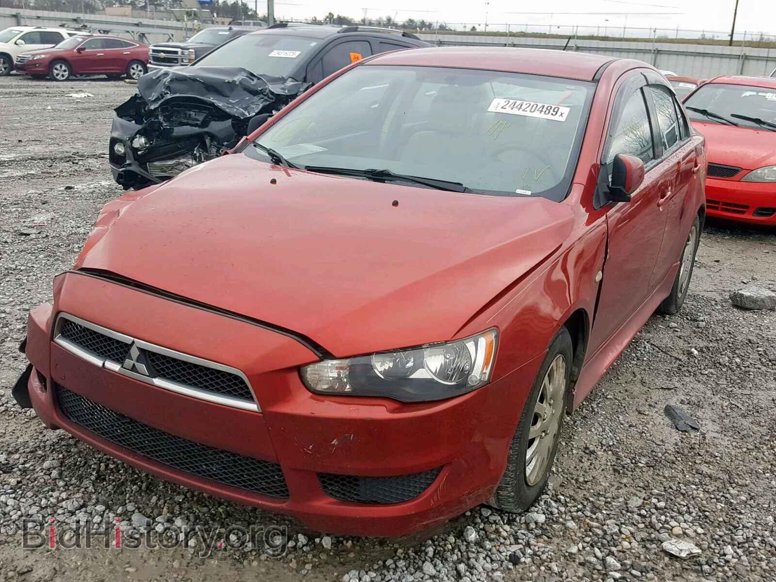 2012 MITSUBISHI LANCER ES/ - VIN: JA32U2FU8CU010046 - Фото 2