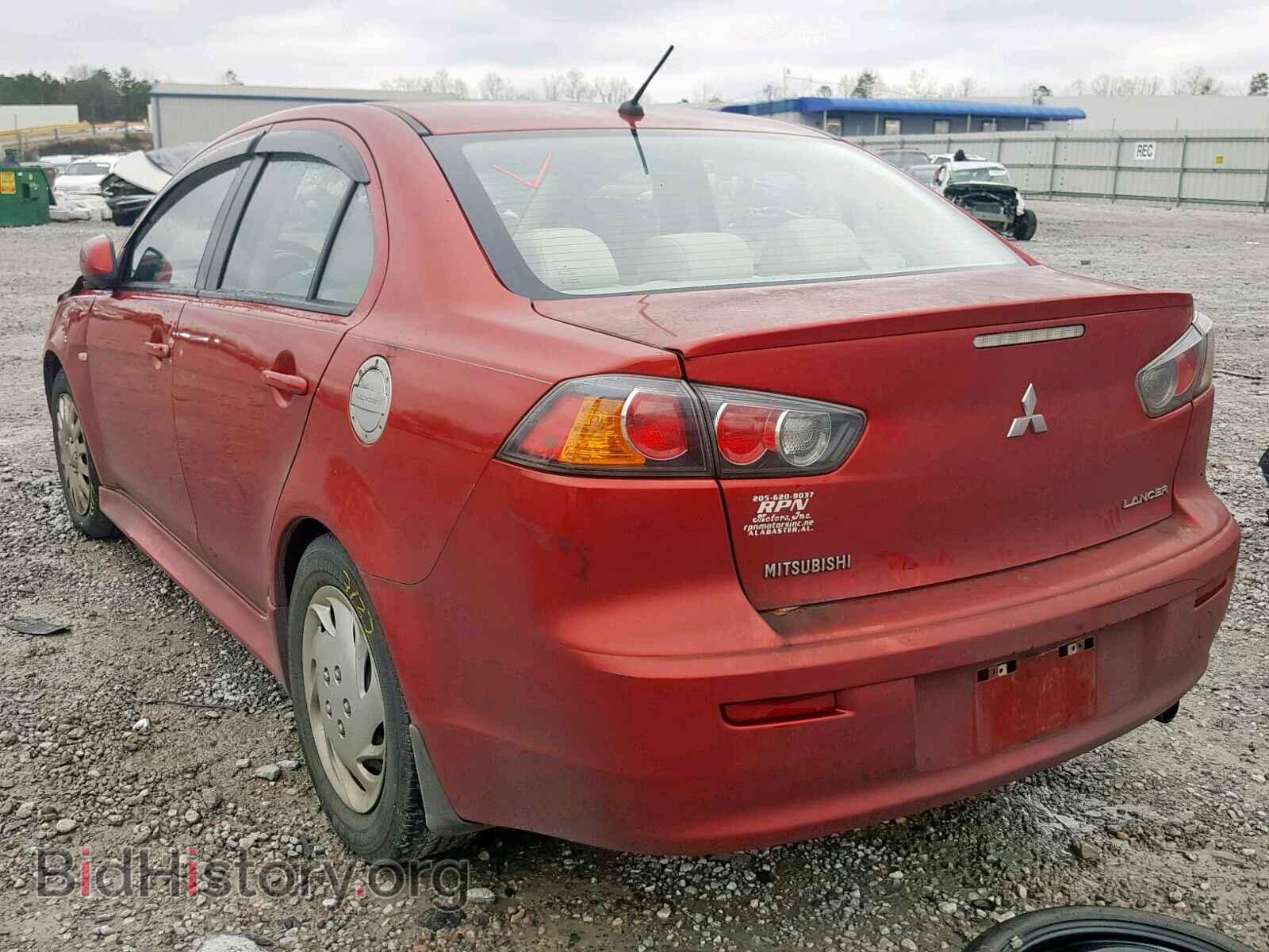 2012 MITSUBISHI LANCER ES/ - VIN: JA32U2FU8CU010046 - Фото 3