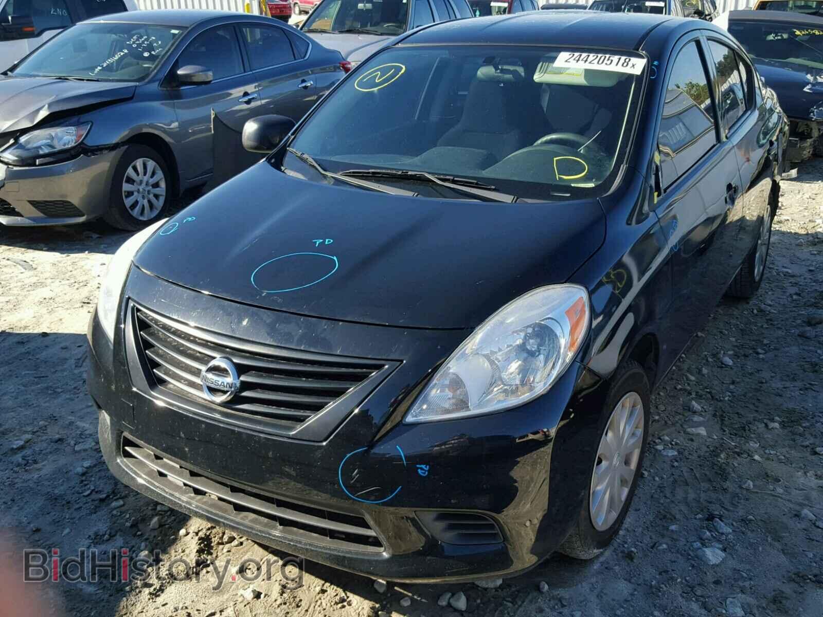 2013 NISSAN VERSA - VIN: 3N1CN7AP9DL830278 - Фото 2