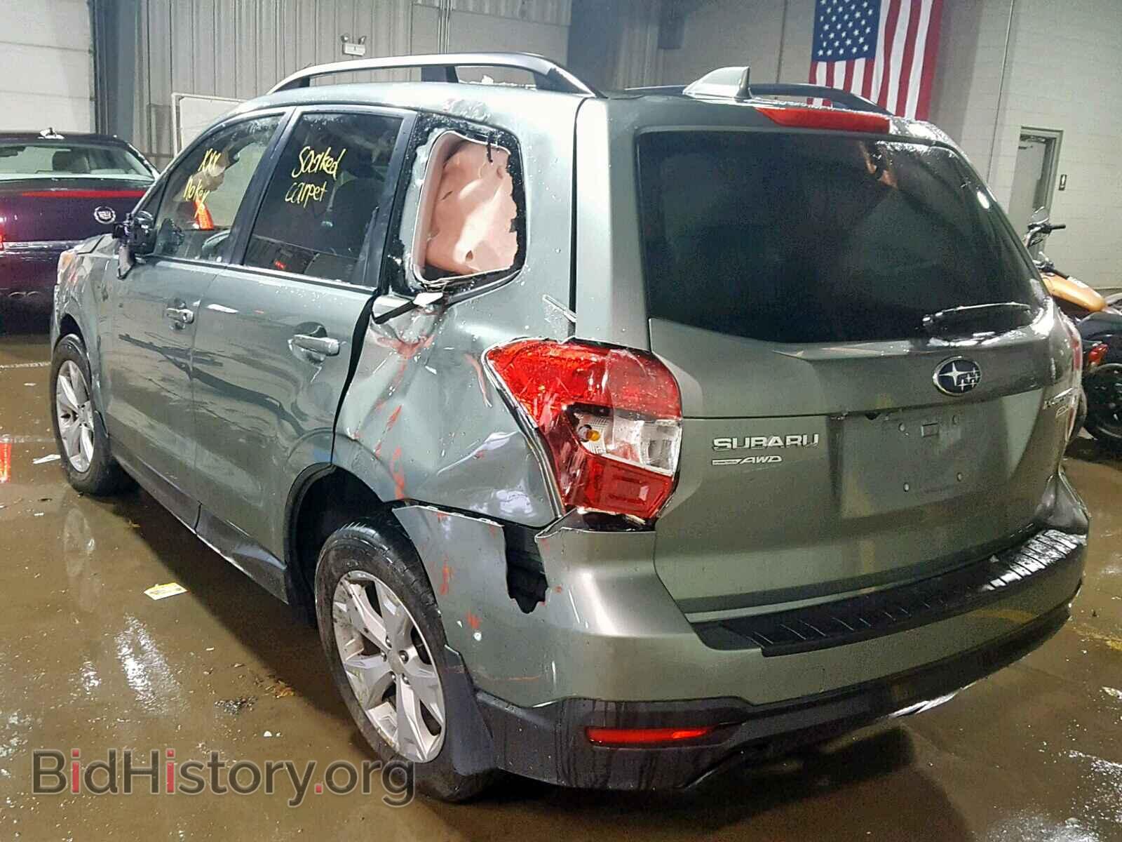2016 SUBARU FORESTER - VIN: JF2SJADC3GH453221 - Фото 3