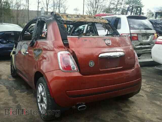 2012 FIAT 500 - VIN: 3C3CFFDR9CT310344 - Фото 3