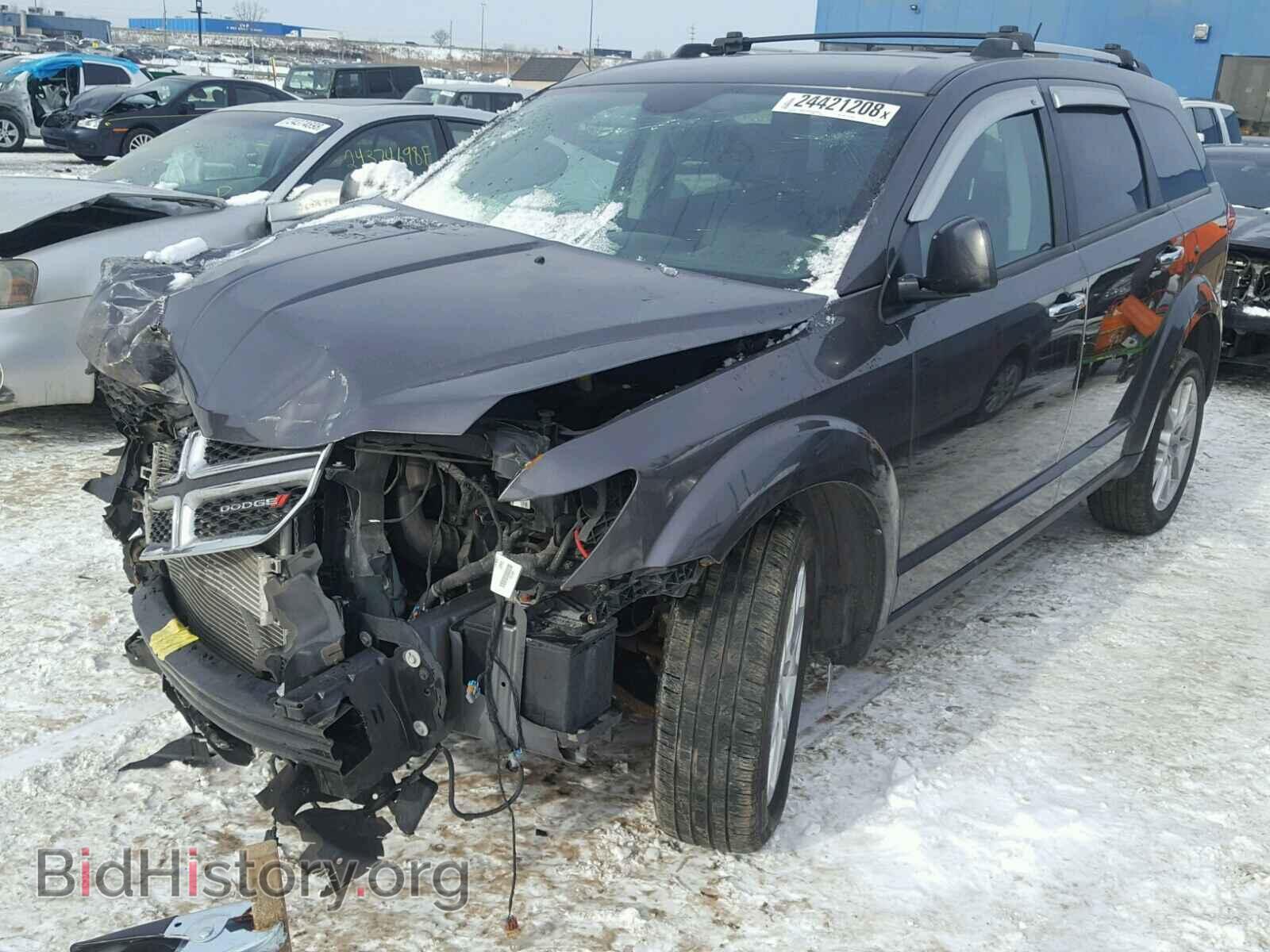 2014 DODGE JOURNEY - VIN: 3C4PDDFG4ET227524 - Фото 2