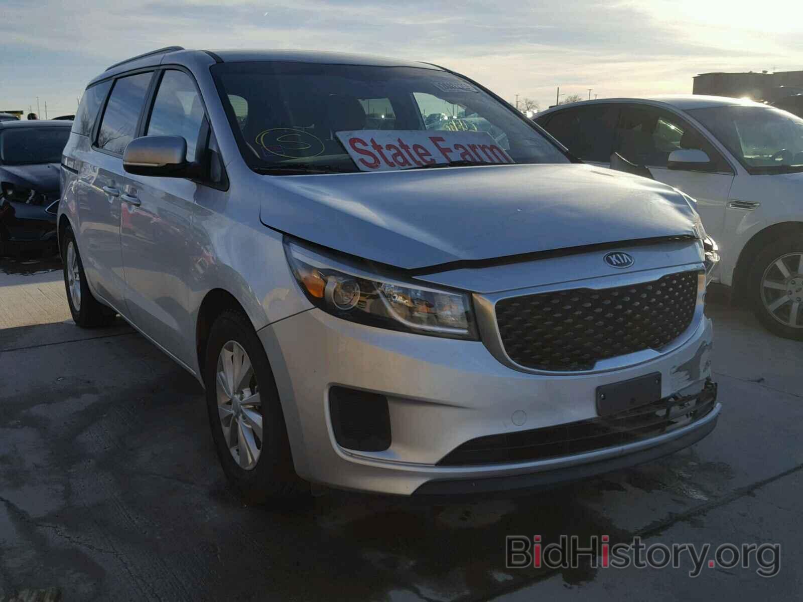 Фотография KNDMB5C19F6058241 - KIA SEDONA 2015