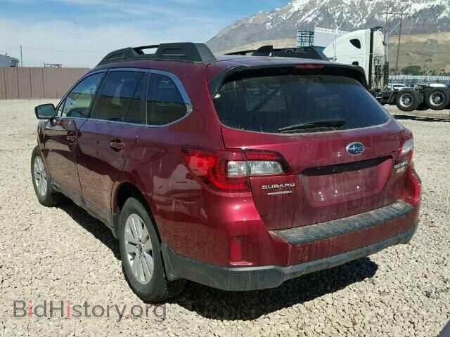 2016 SUBARU OUTBACK - VIN: 4S4BSADC1G3225934 - Фото 3