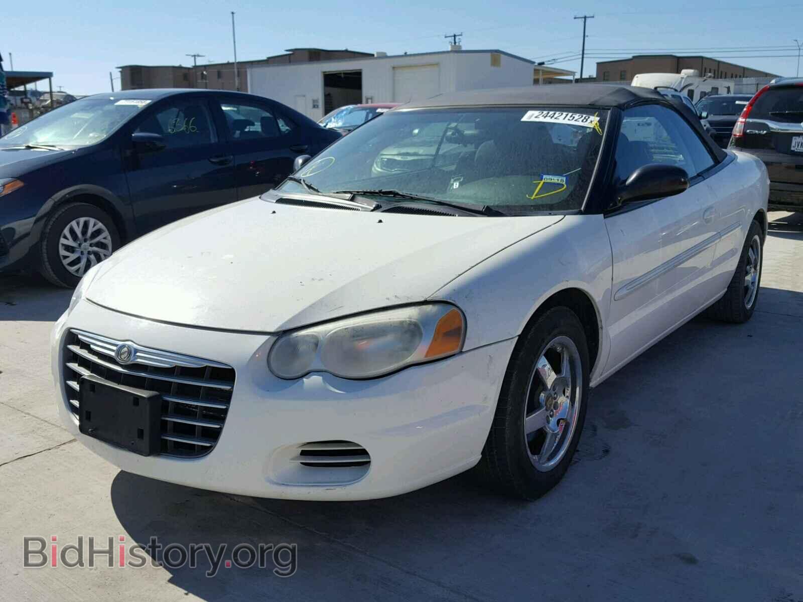 2006 CHRYSLER SEBRING - VIN: 1C3EL45X96N169430 - Фото 2