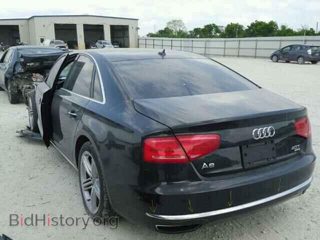 2013 AUDI A8 - VIN: WAUA2AFD9DN018033 - Фото 3