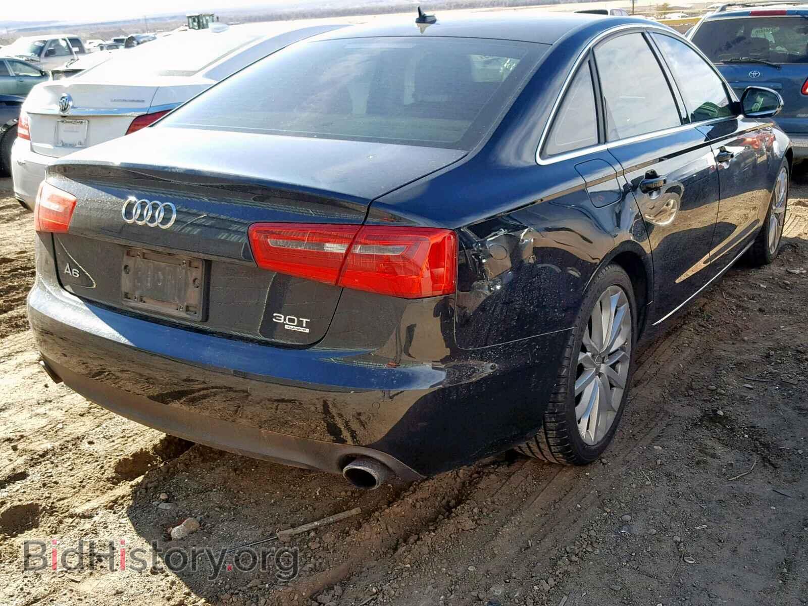2012 AUDI A6 - VIN: WAUGGAFC0CN129426 - Фото 4